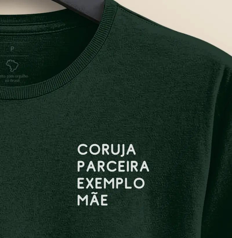 Coruja parceira exemplo mãe