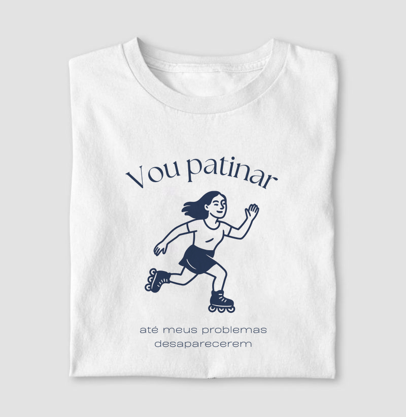 Vou patinar até meus problemas desaparecerem