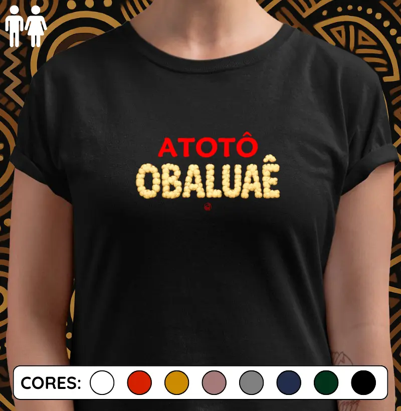 Atotô Obaluaê com pipoca