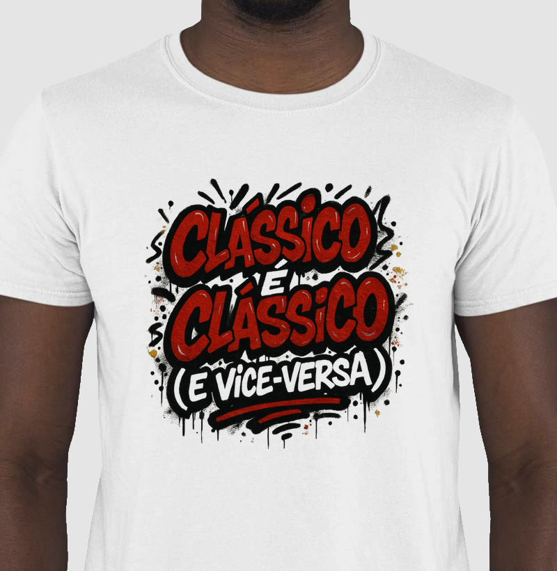 Camiseta Clássica é Clássico