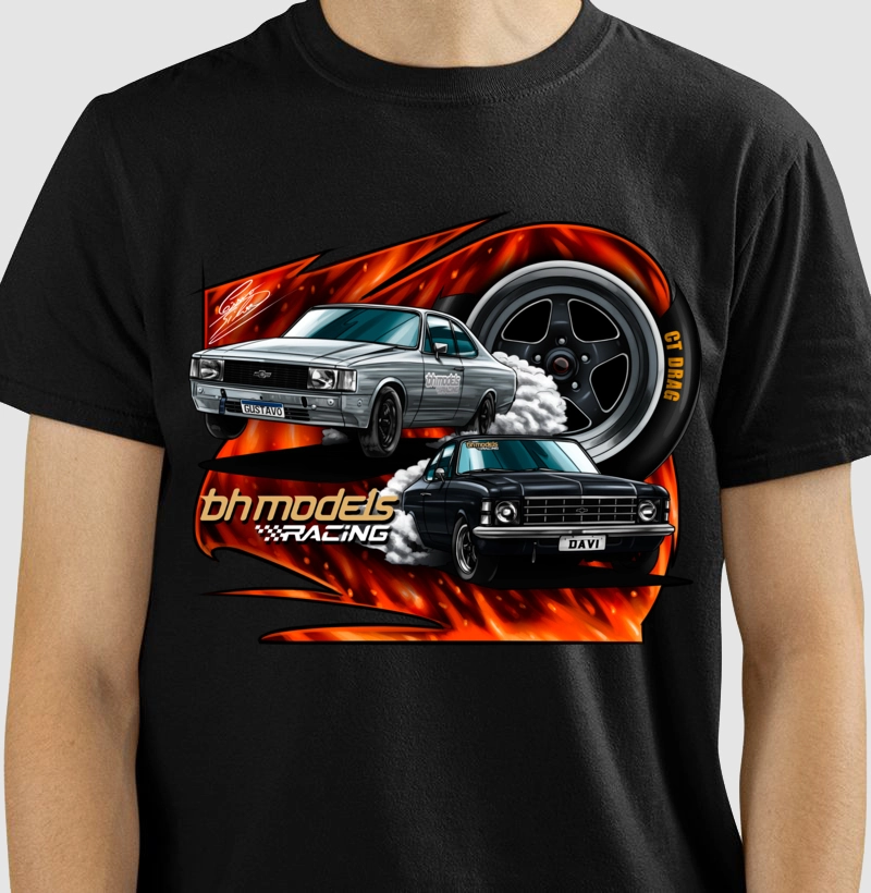 Irmãos Davi e Gustavo Parreira - Chevrolet Opala - Arrancada
