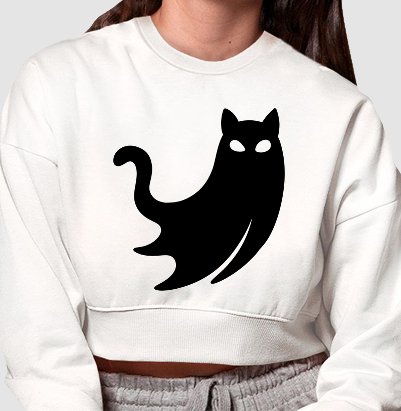 Gato Fantasma (fundo claro)
