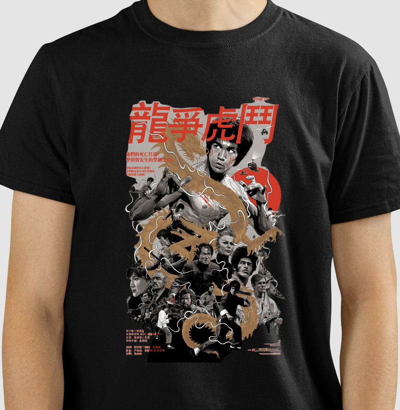 Camiseta Bruce Lee