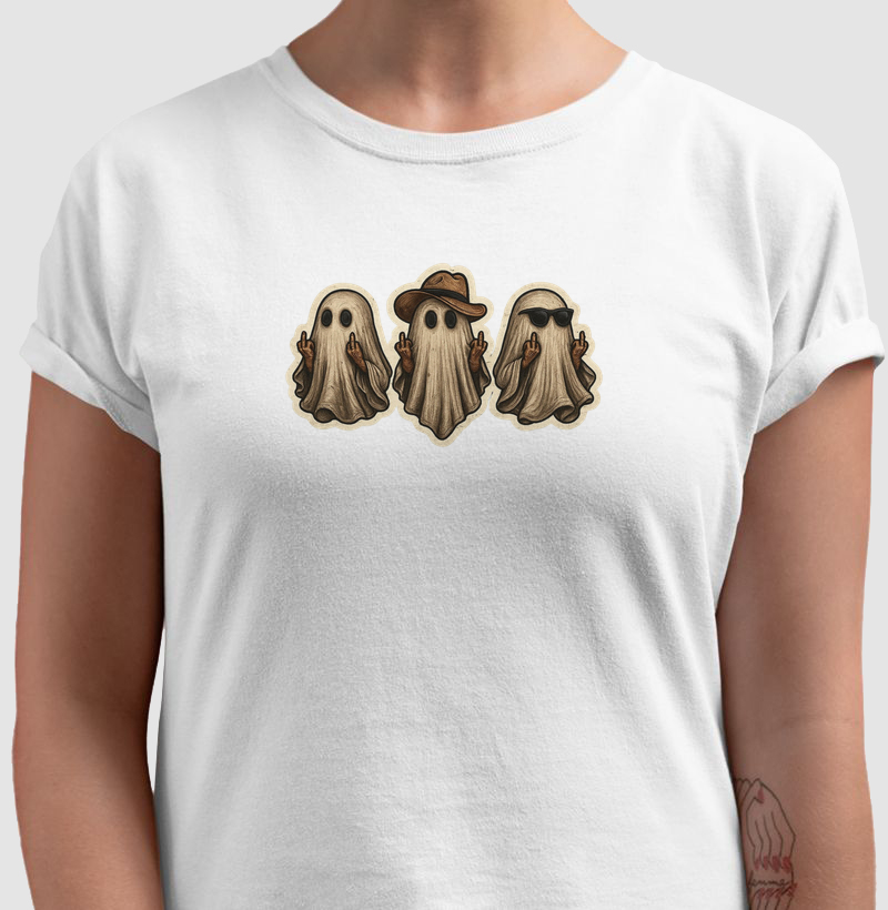 Camiseta "fantasma"