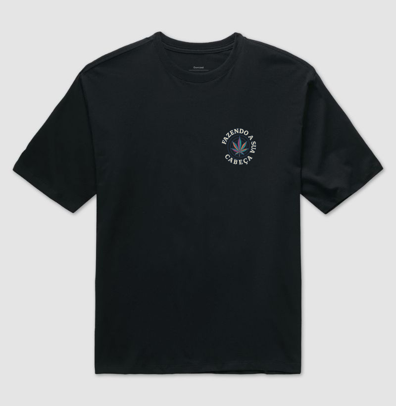 Camiseta oversized - Fazendo a Sua Cabeça