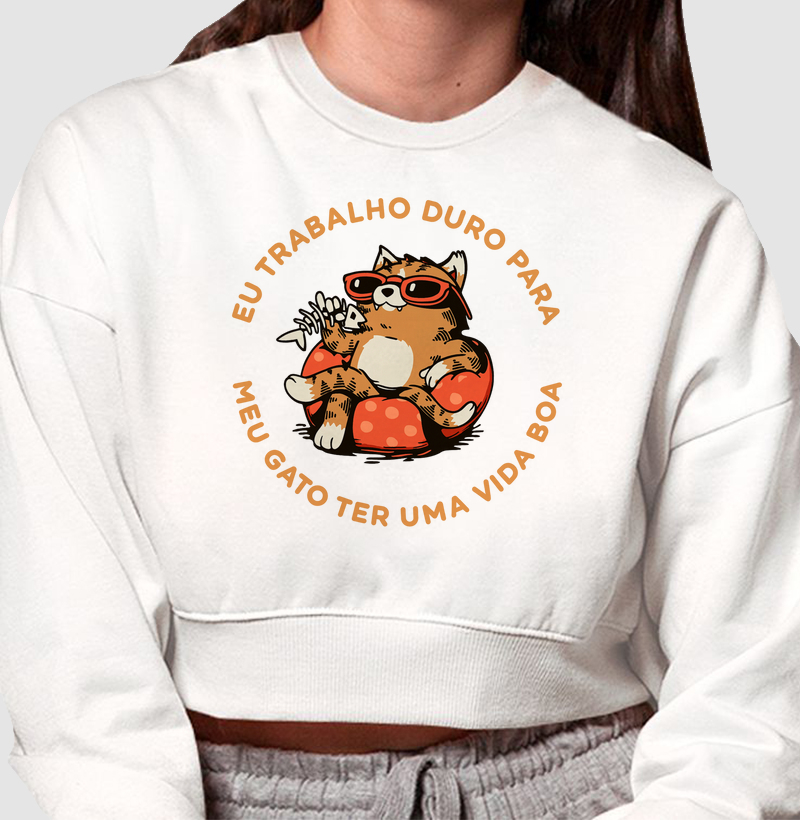 Vida boa pro meu gato