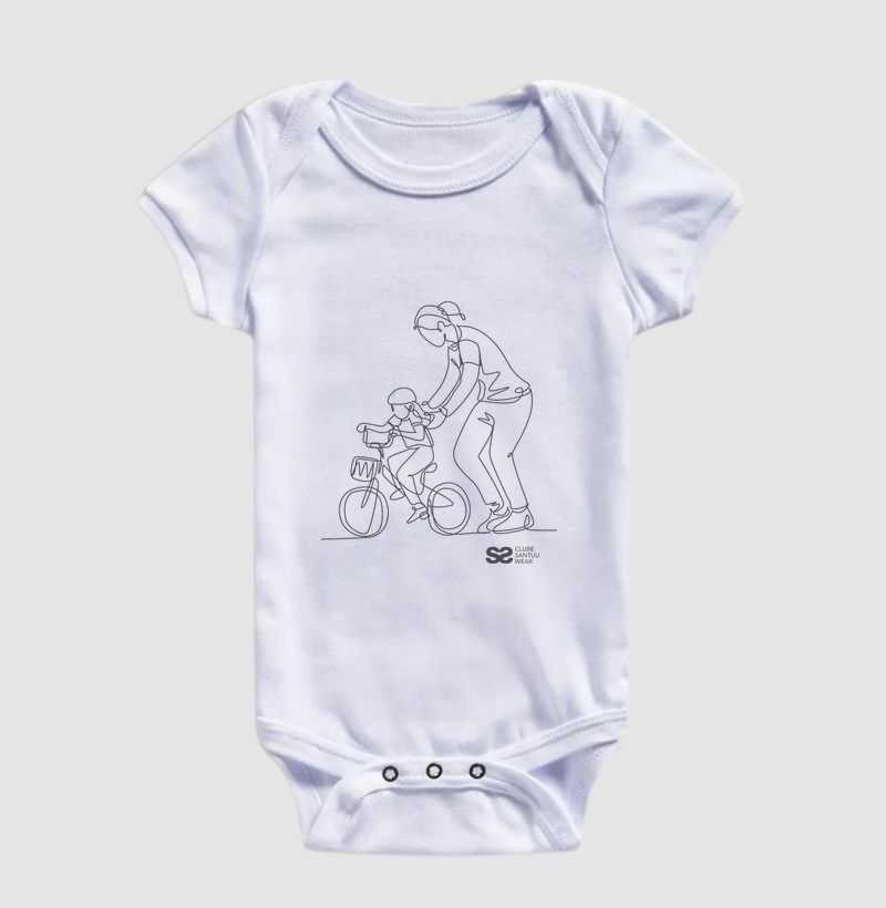 Body Infantil Unissex "Domingo no parque"