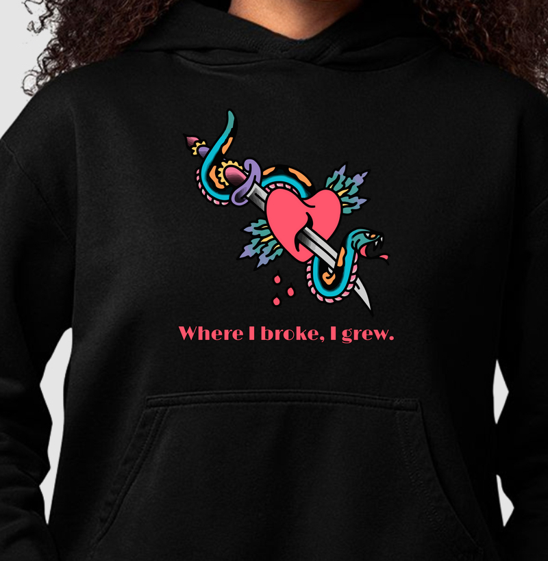 Where I Broke I Grew