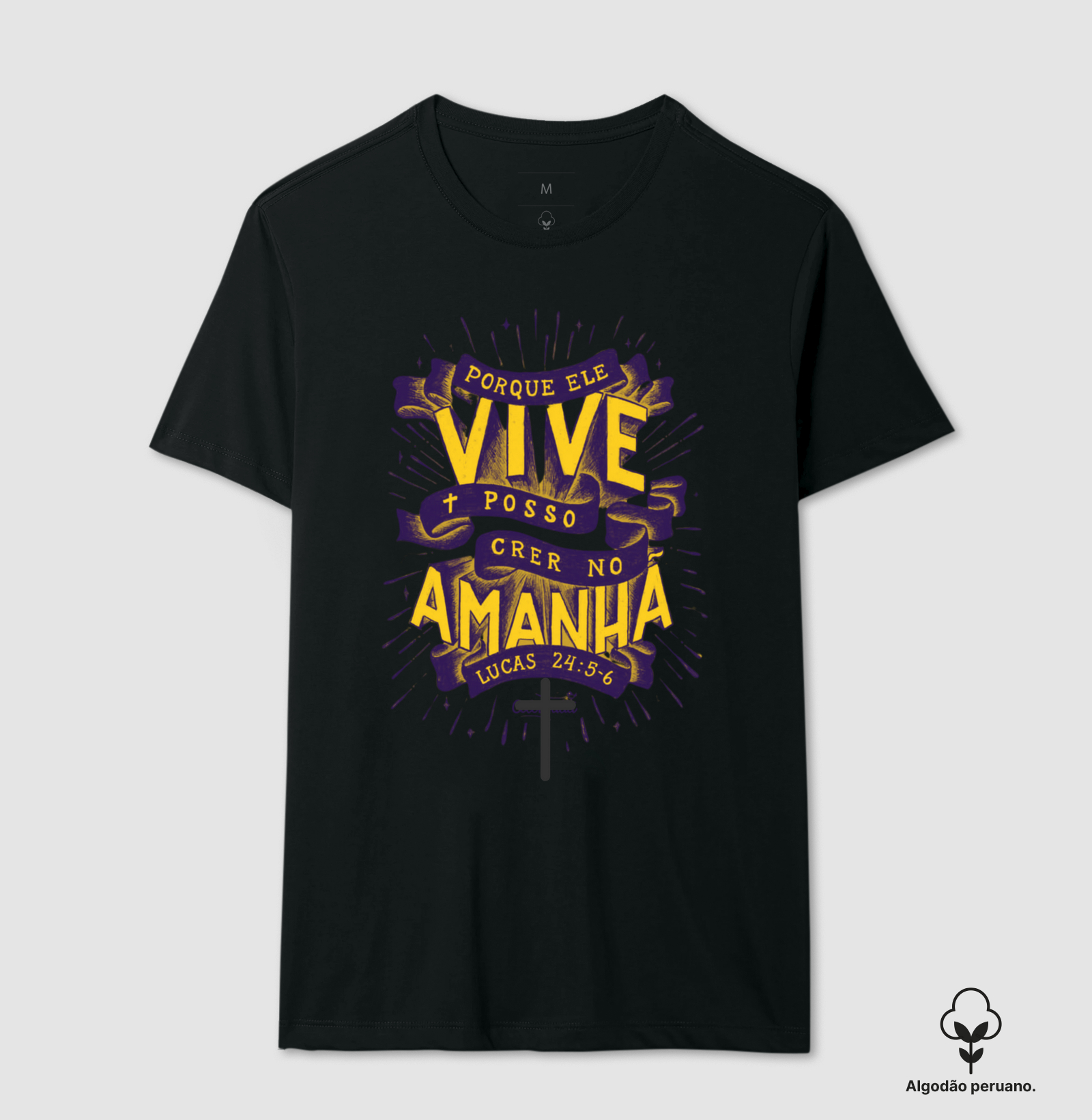 “Porque Ele vive, eu posso crer no amanhã!”