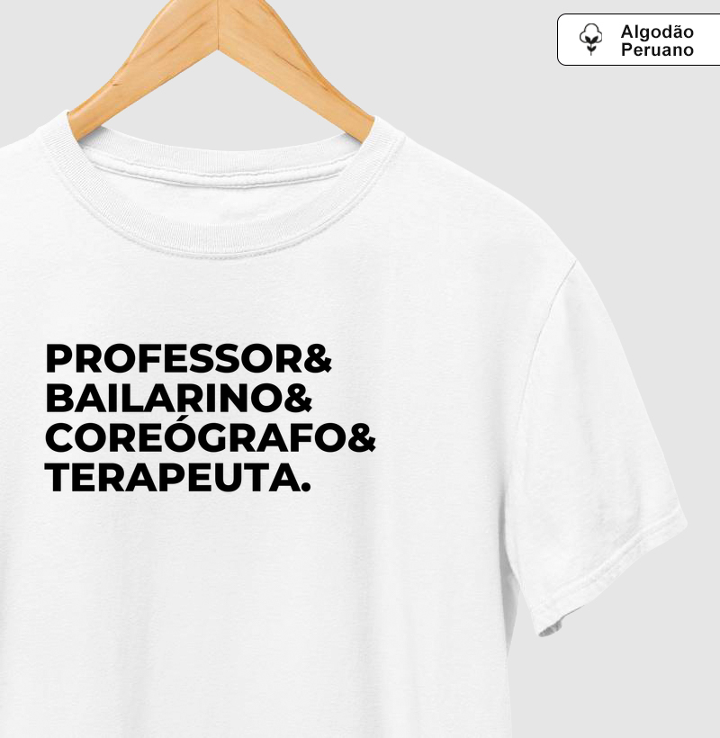 Professor, bailarino, coreógrafo e terapeuta.