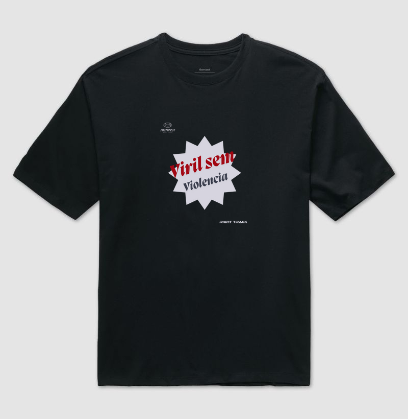 Camiseta Viril não Violento