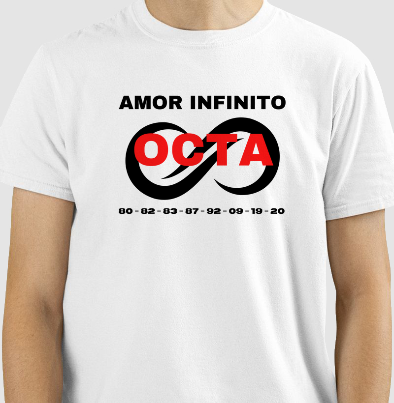 CAMISA OCTA BRANCA