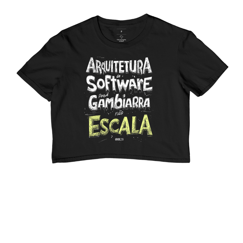 Cropped "Arquitetura de Software, porque gambiarra não escala" T.I