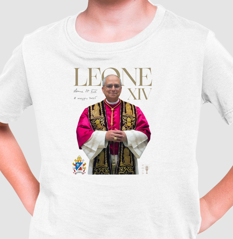 Leone XIV com assinatura