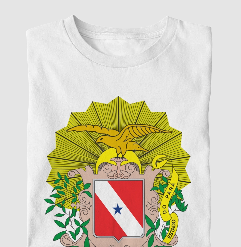 CAMISETA "BRASÃO DO PARÁ" - Coleção Estados Brasileiros