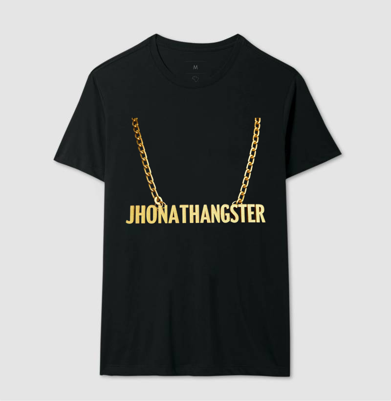 Camiseta Masculina Jhonathangster Chainz 