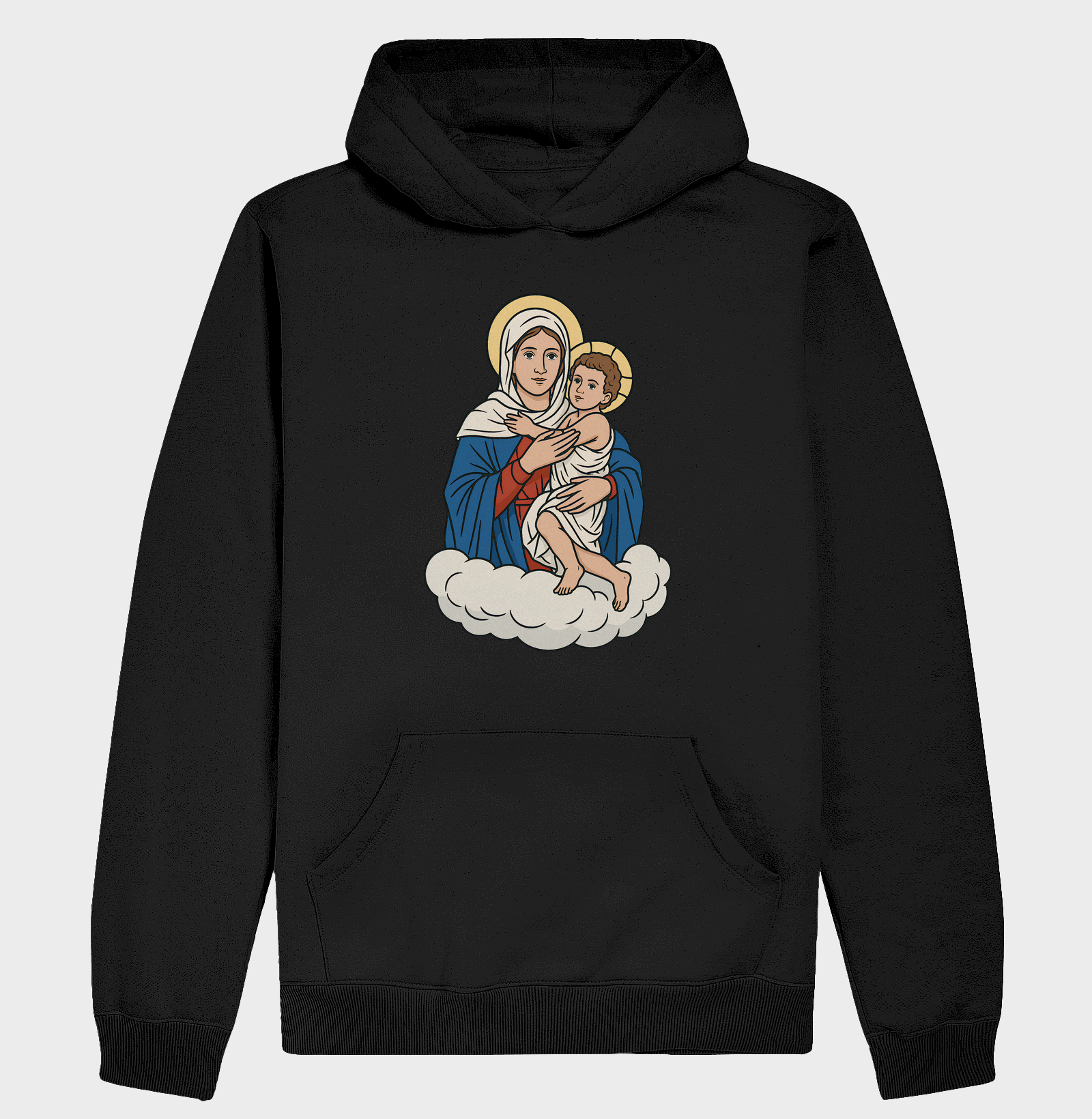 Nossa Senhora do menino Jesus Nuvens