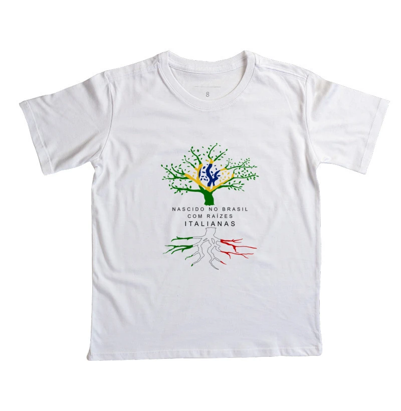 Camiseta raízes italianas