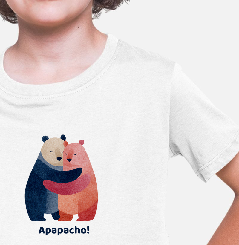 Apapacho! Camiseta Infantil