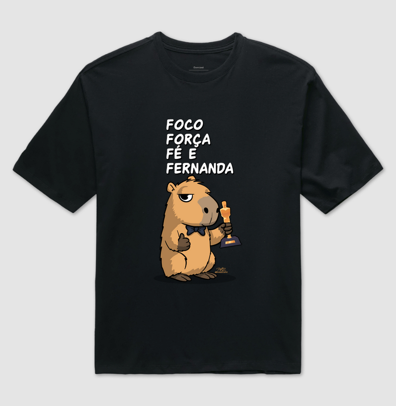 Camiseta Capivara Fernanda