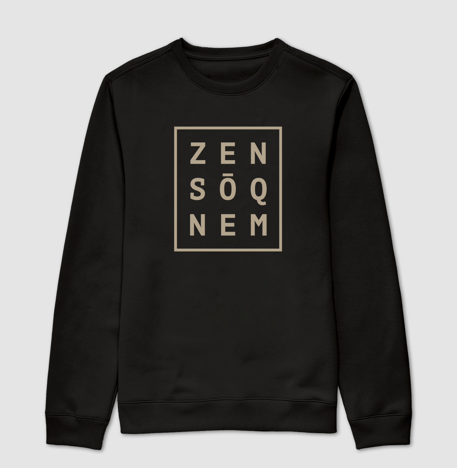 Zen Só Q Nem - Suéter moletom