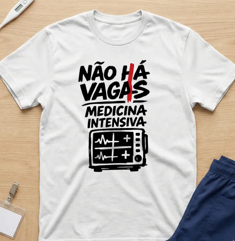 Camiseta - Intensiva: Não há vagas