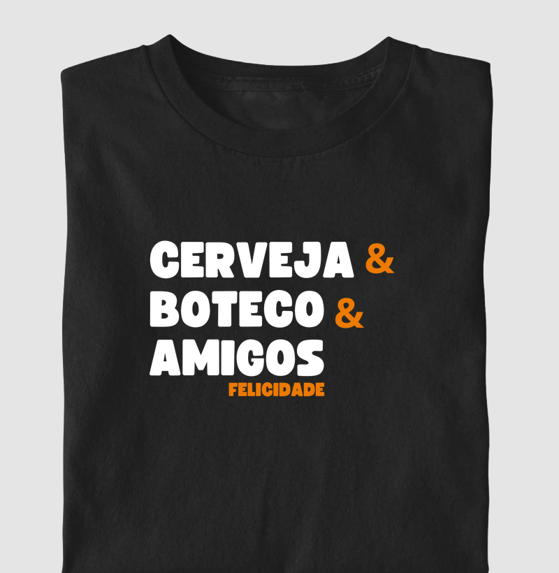 CERVEJA, BOTECO E AMIGOS. FELICIDADE