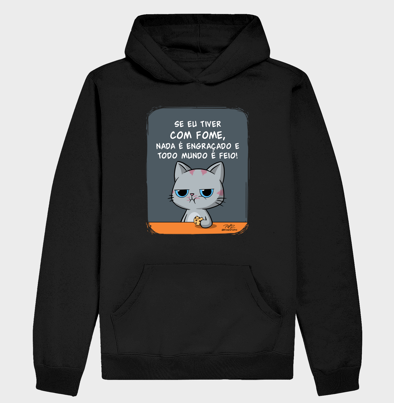 Camiseta Gato Sincero Fome