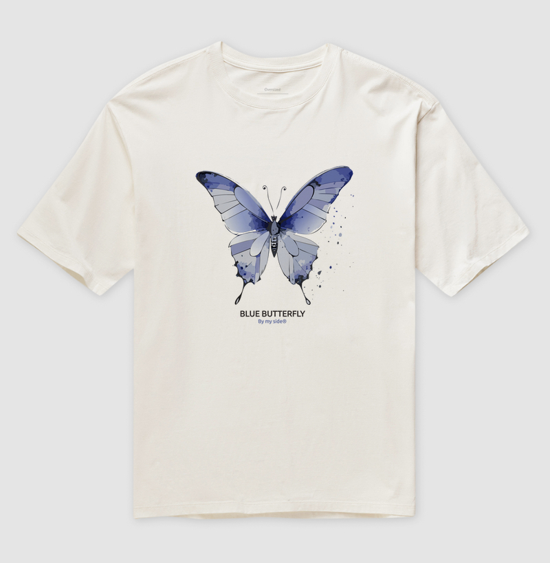 BORBOLETA AZUL 01 - Oversized