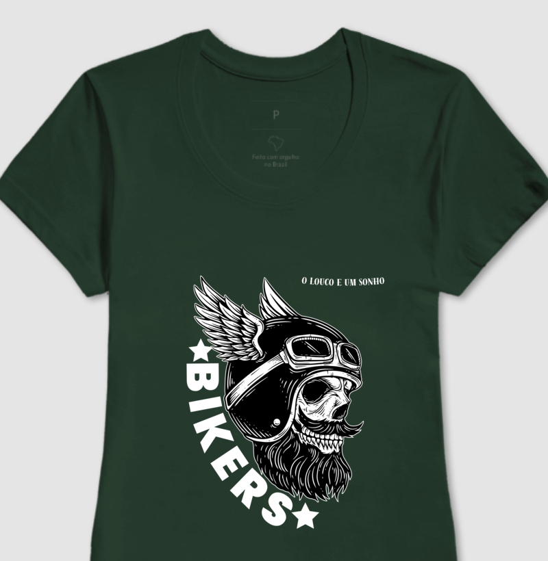 Camiseta Feminina Bikers
