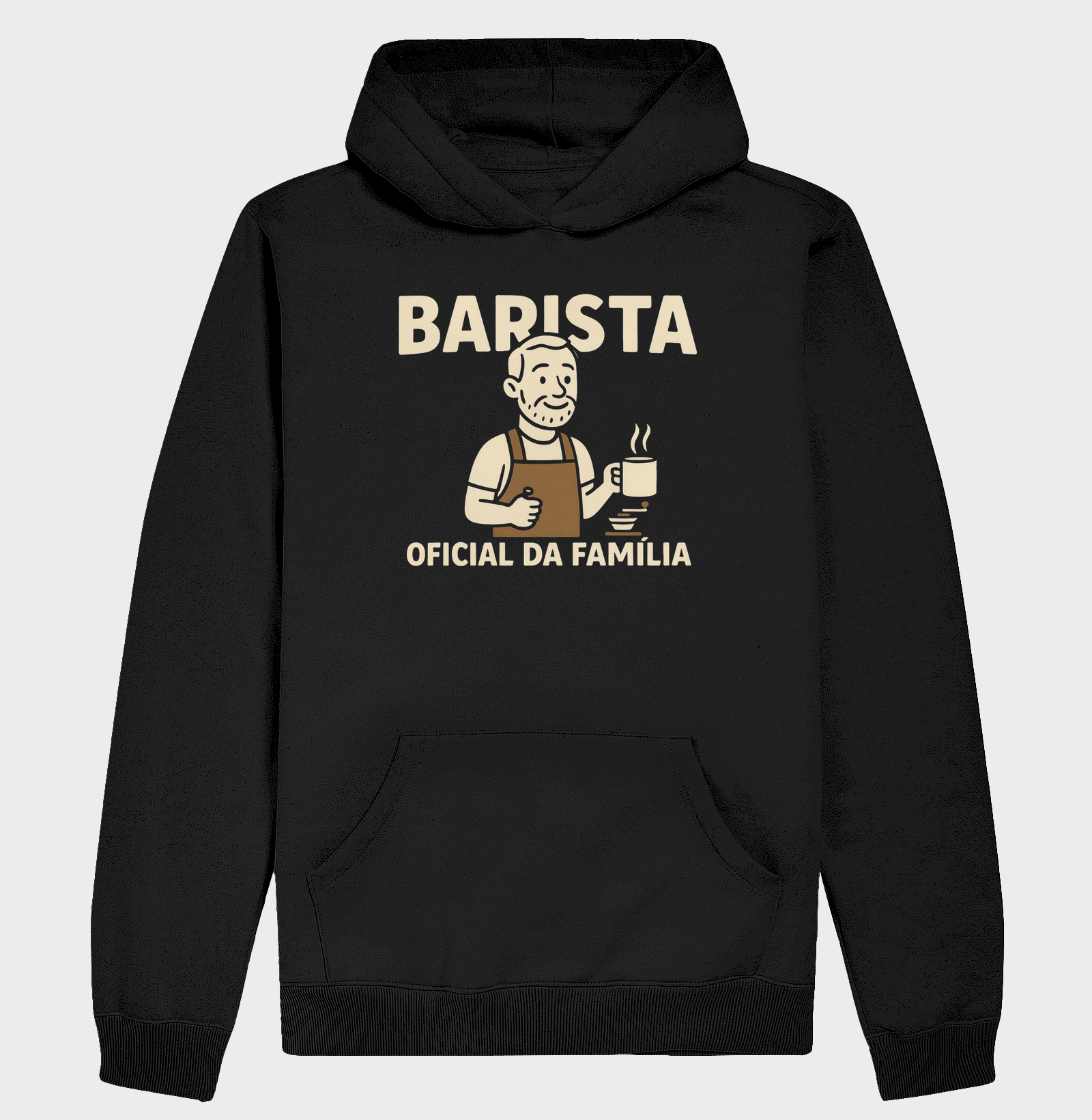 Camiseta Café BARISTA OFICIAL DA FAMÍLIA Camiseta Presente Dia dos Pais