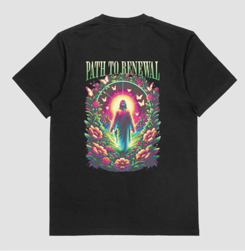 Camiseta caminho para o renovo