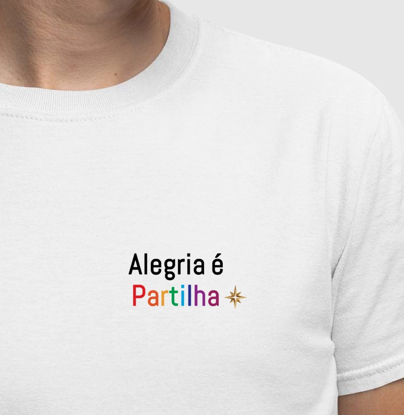 "Alegria é Partilha"
