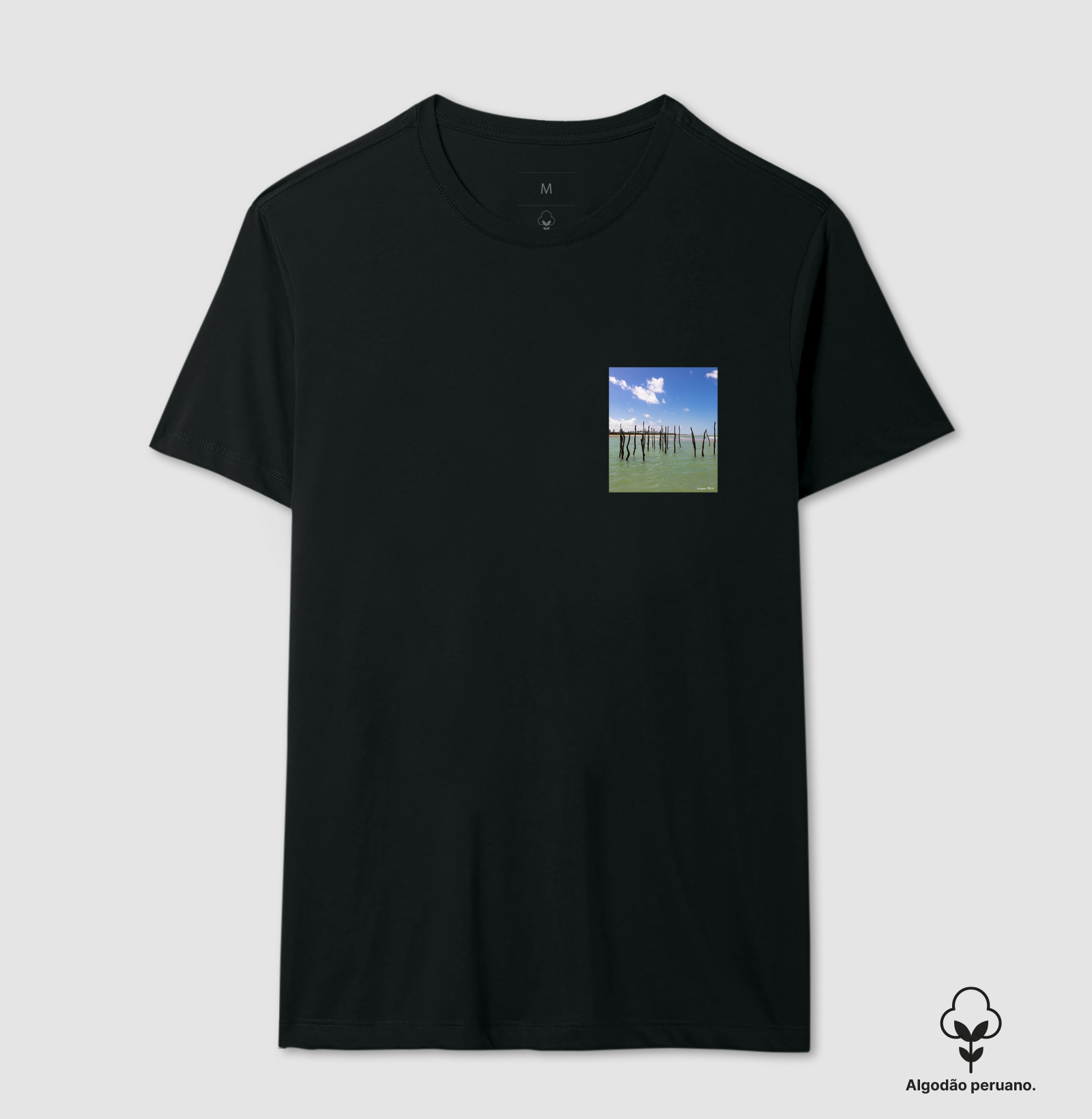Camiseta Quebra Mares Bolso
