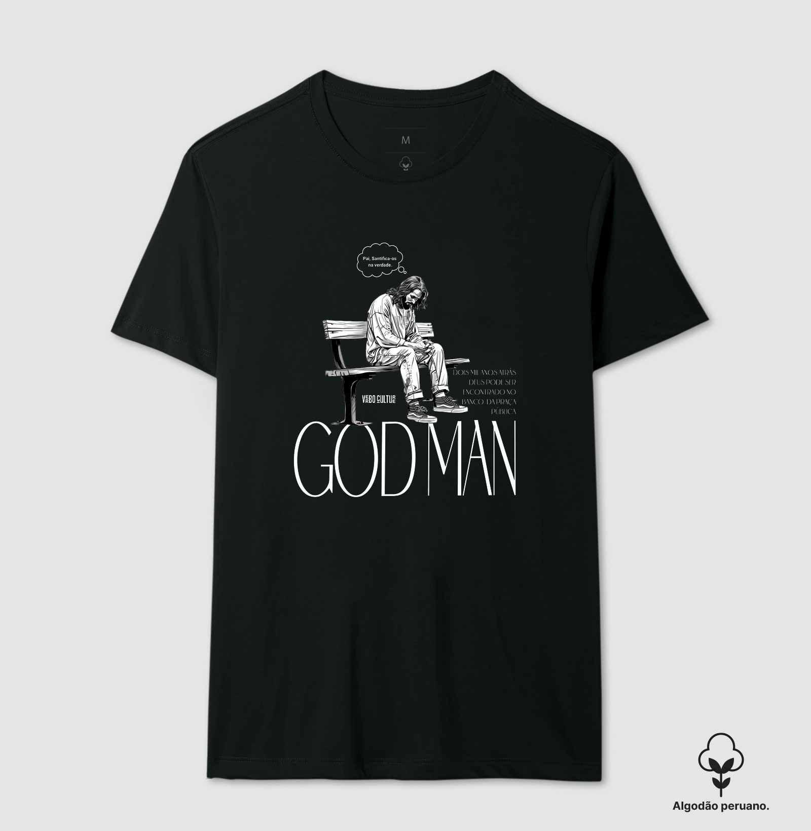 CAMISETA "JESUS EM ORAÇÃO"