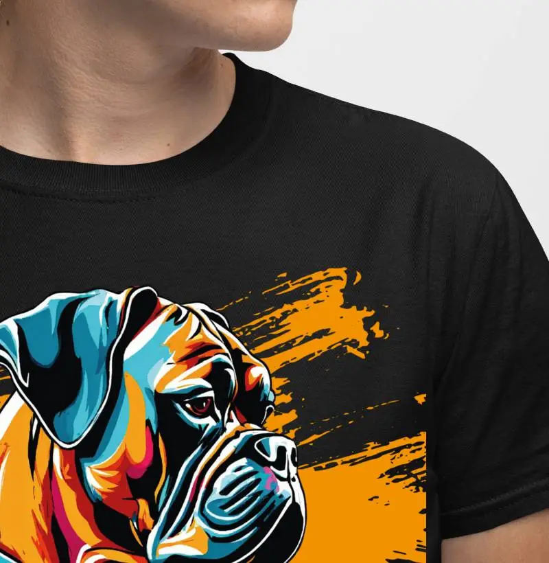 Camiseta raça Boxer