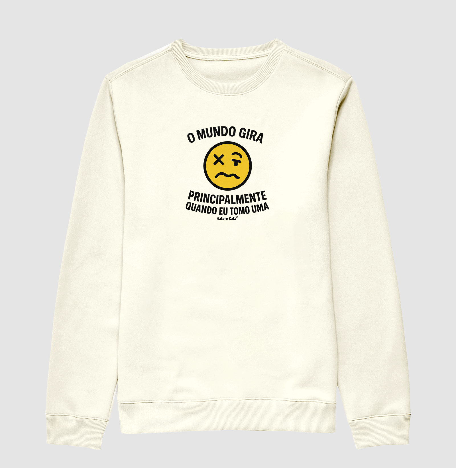 O mundo gira. Principalmente quando eu tomo uma.