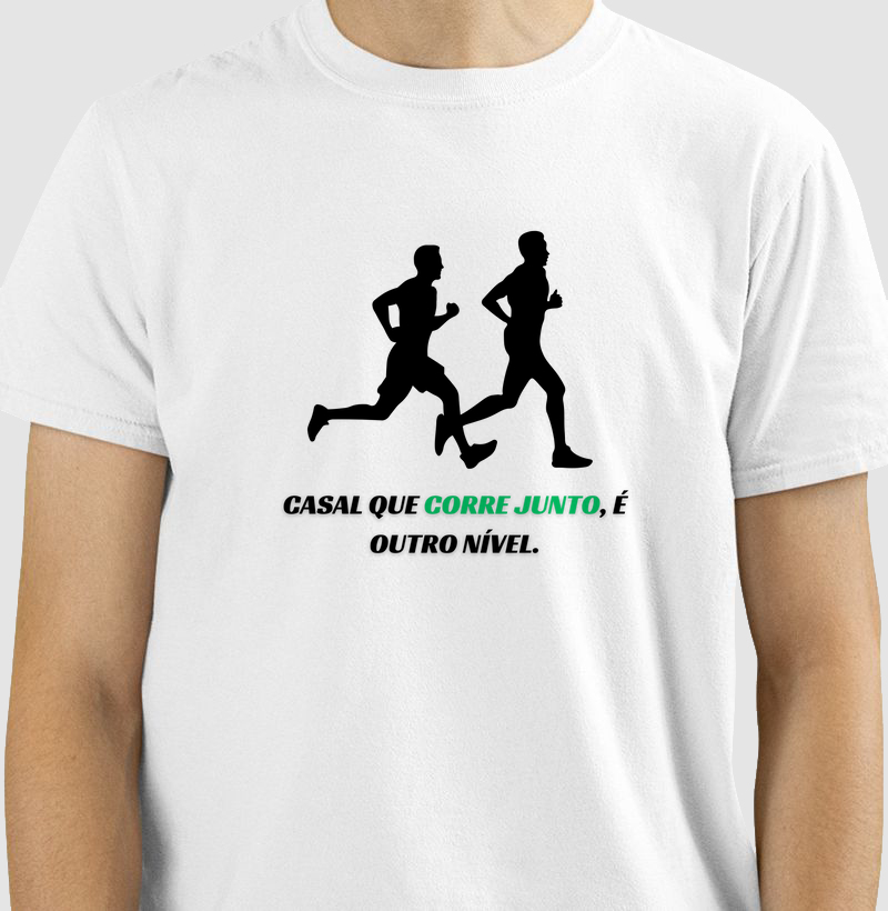 Casal que corre junto!
