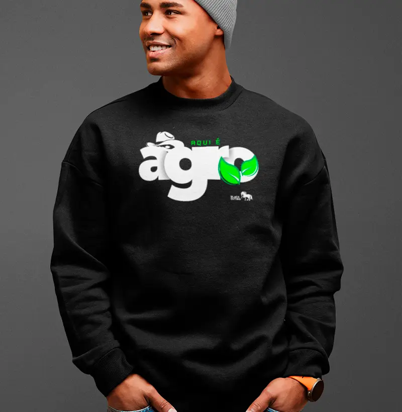 Agro Black Moletom