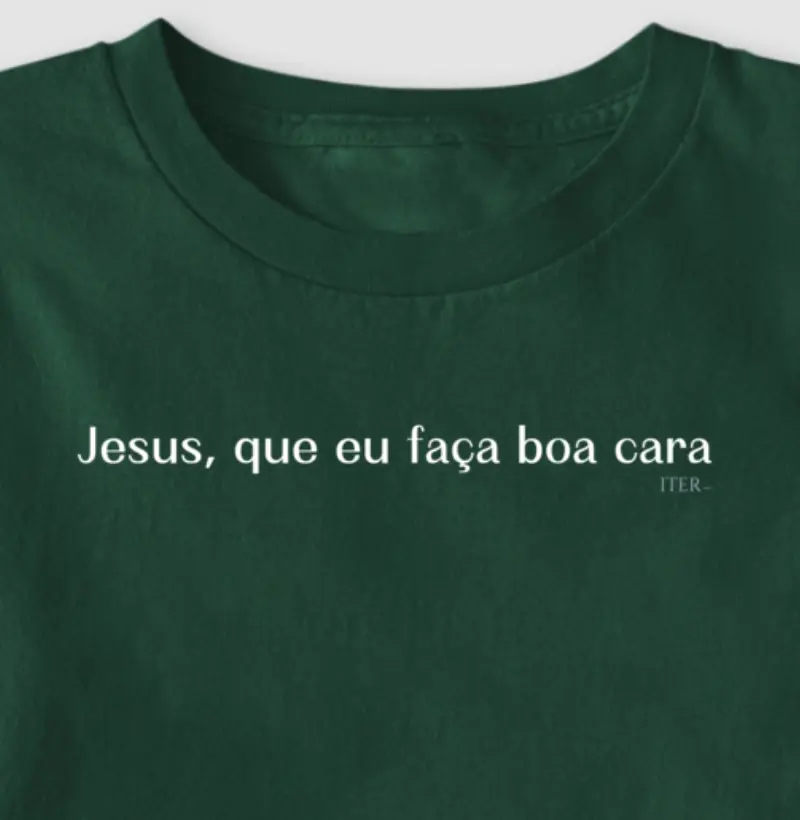 Que eu faça boa cara!