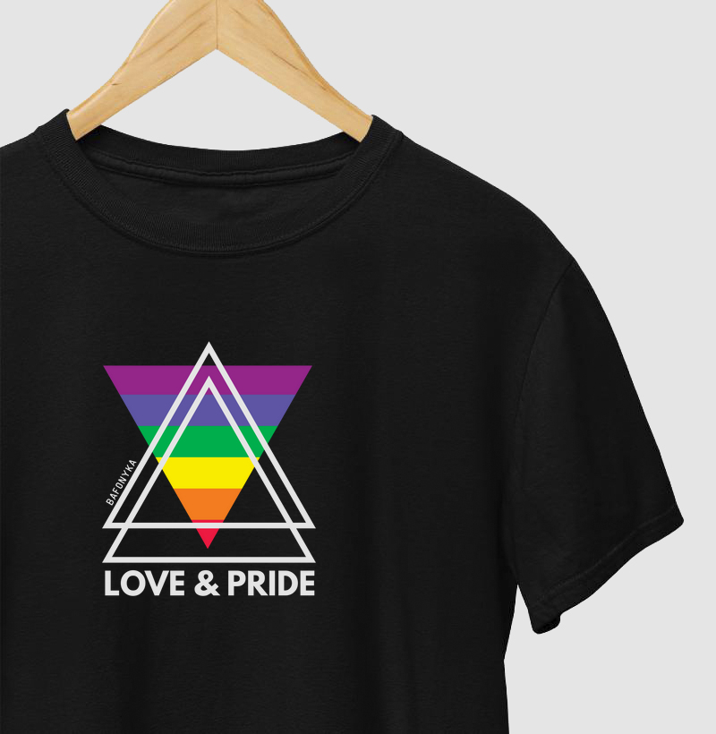 🏳️‍🌈 Love & Pride — pirâmide de amor e resistência