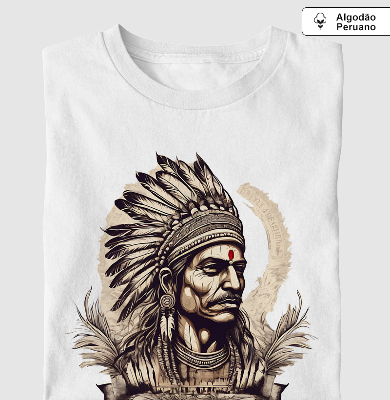 Supreme Indian Chief (tecido algodão peruano)