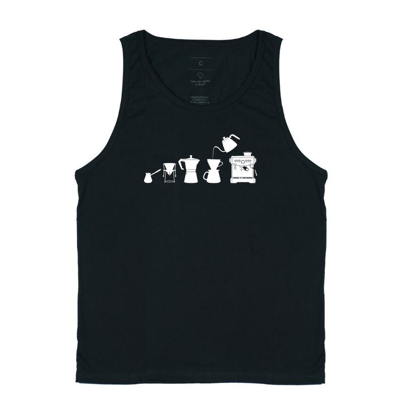 Camiseta Café - Marcha do progresso