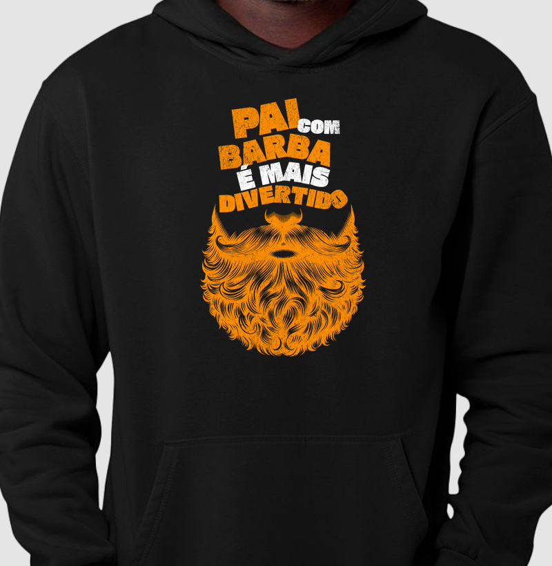 Hoodie Moletom Barbudo