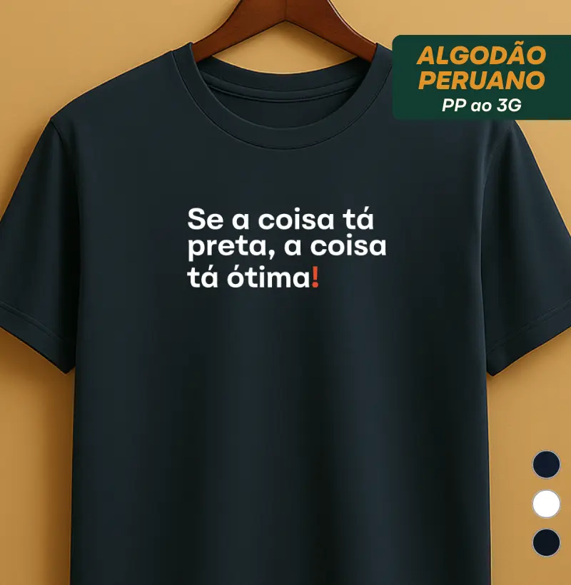 A coisa tá ótima