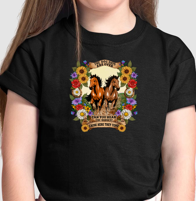 Camiseta The dog days are over