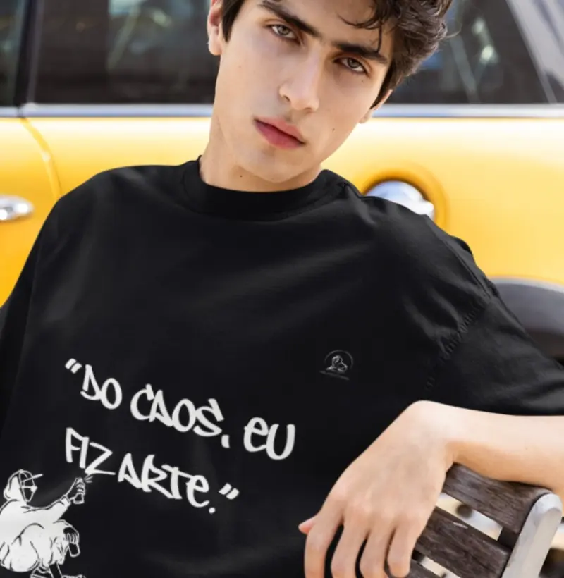 Do caos, eu fiz arte.