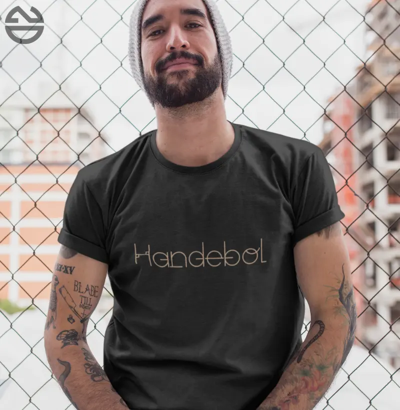 Camiseta Handebol Dourado masc