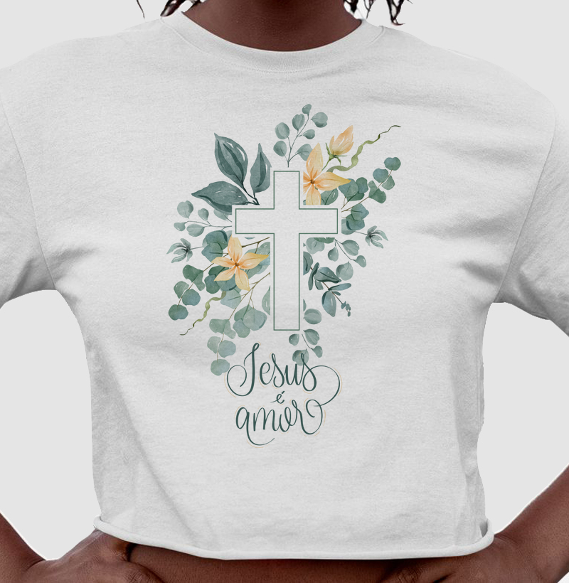 💛 Jesus é Amor – A Cruz que nos Redimiu ✨