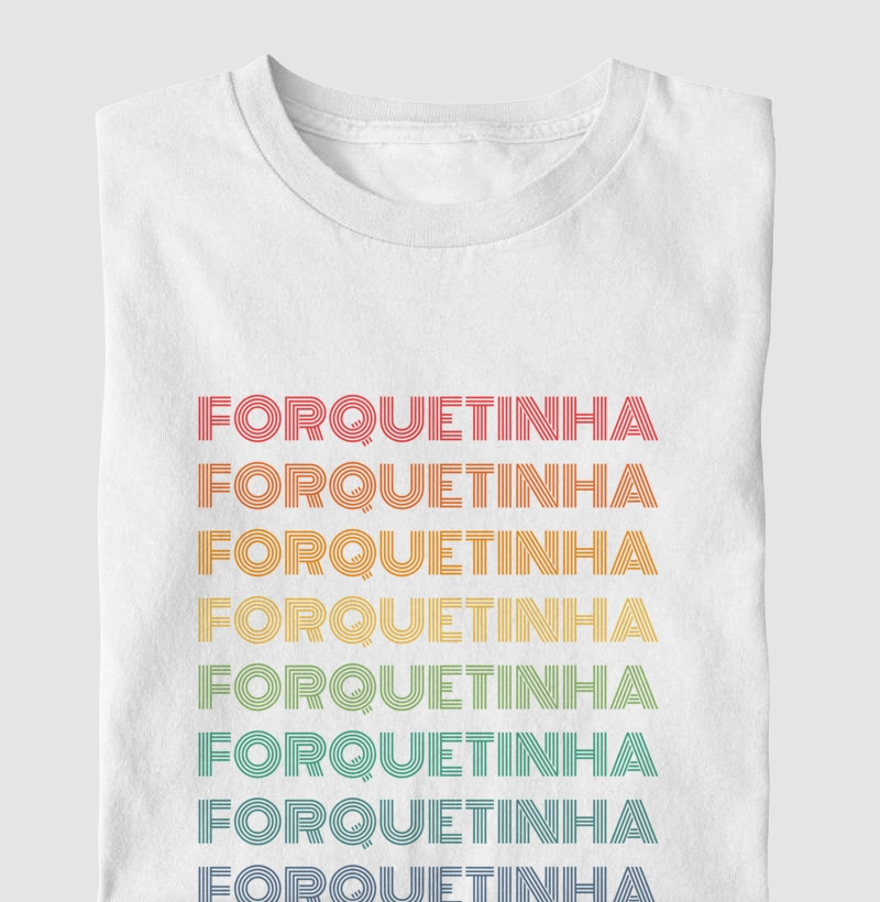 Forquetinha Letreiro Retrô